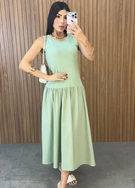 Vestido Veneza Verde - LANÇAMENTO