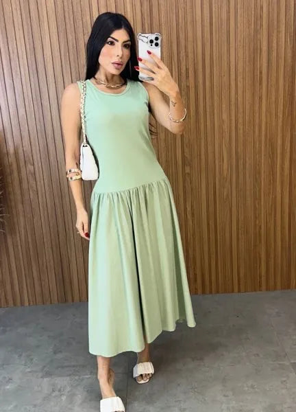 Vestido Veneza Verde - LANÇAMENTO