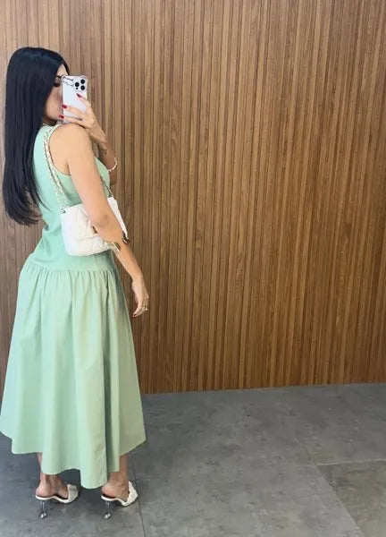Vestido Veneza Verde - LANÇAMENTO