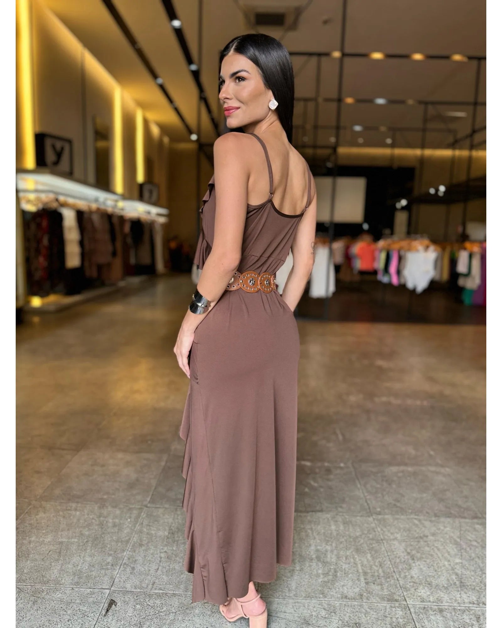 Vestido Fenda Grécia - LANÇAMENTO