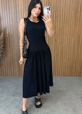 Vestido Veneza Preto - LANÇAMENTO