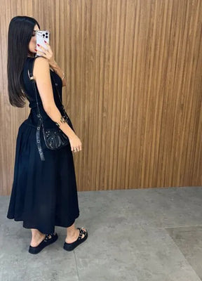 Vestido Veneza Preto - LANÇAMENTO