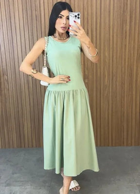 Vestido Veneza Verde - LANÇAMENTO