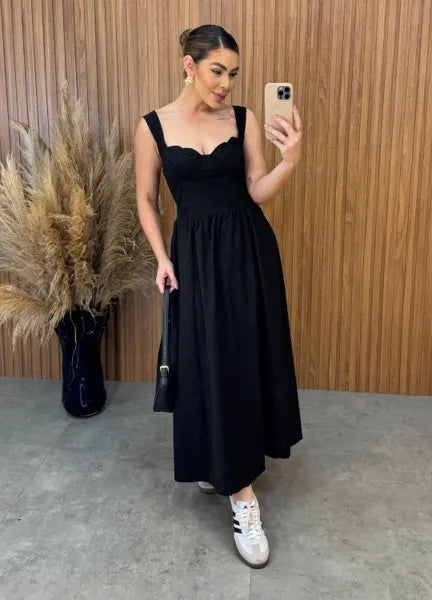 Vestido Sereia Preto - LANÇAMENTO