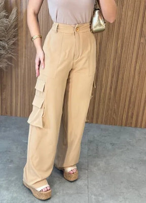 Calça Amanda Blogger - Nude