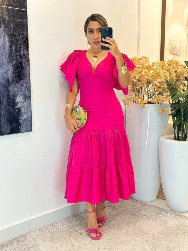 Vestido Tricoline