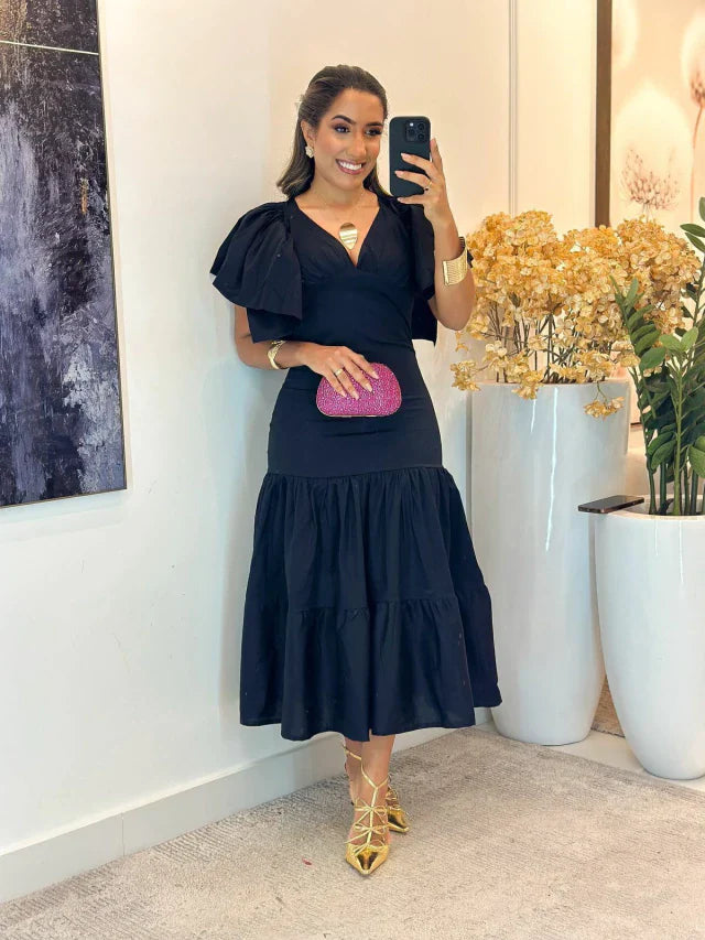Vestido Tricoline
