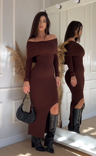 Vestido Tricot Renata - LANÇAMENTO