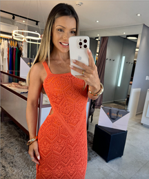 Vestido Tricot Mar
