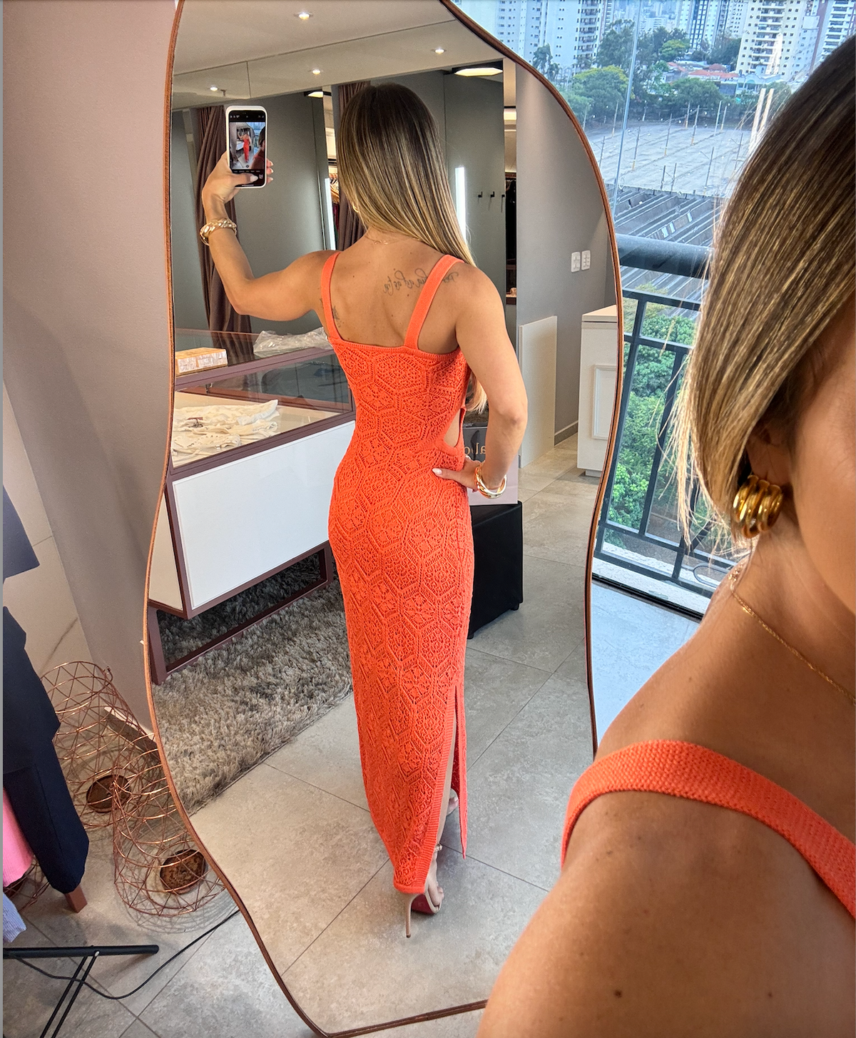 Vestido Tricot Mar
